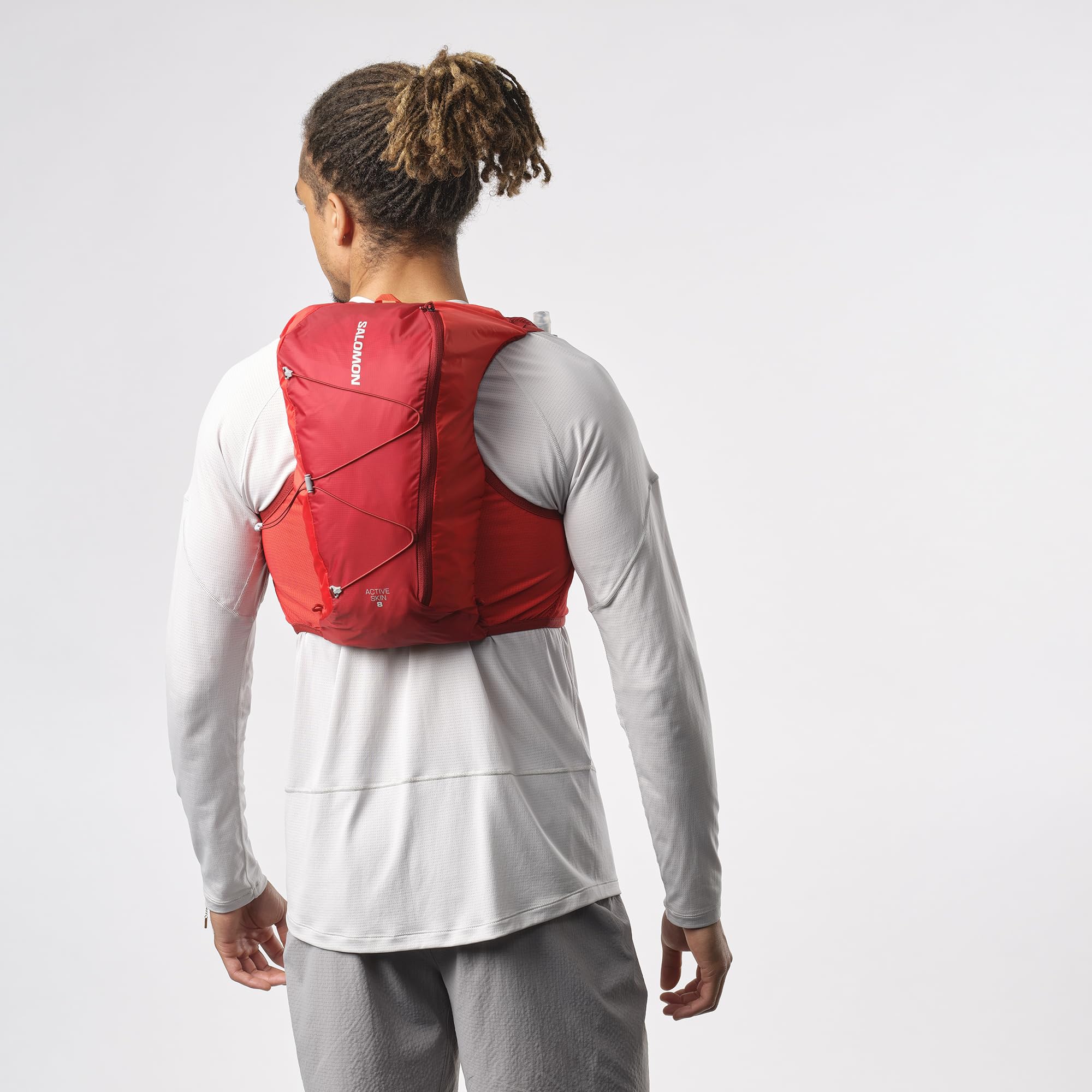 Amazon.co.jp: サロモン（SALOMON） ランニングベスト ACTIVE SKIN 8